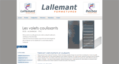 Desktop Screenshot of lallemant.fr