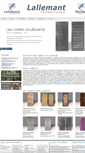 Mobile Screenshot of lallemant.fr